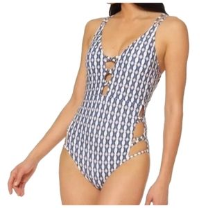 JESSICA Simpson Venice Beach One pc swim Size Small